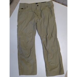 Kuhl Revolvr Pants Men 40x30 Beige Vintage Patina Dye Outdoor Casual Hiking Work